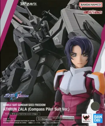 반다이 스피리츠 S.H.Figuarts 기동전사 건담 SEED FREEDOM 아스란 자라 (컴퍼스 파일럿 수트 Ver.)