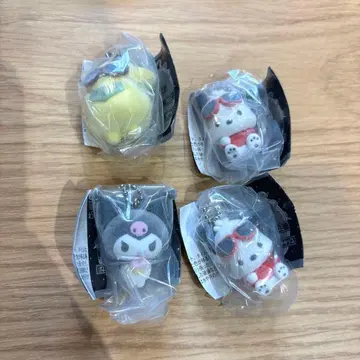 산리오 플로키 마스코트 스윙 4개 세트