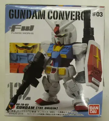 BANDAI FW GUNDAM CONVERGE #03 RX-78-2 건담 오리진판 132