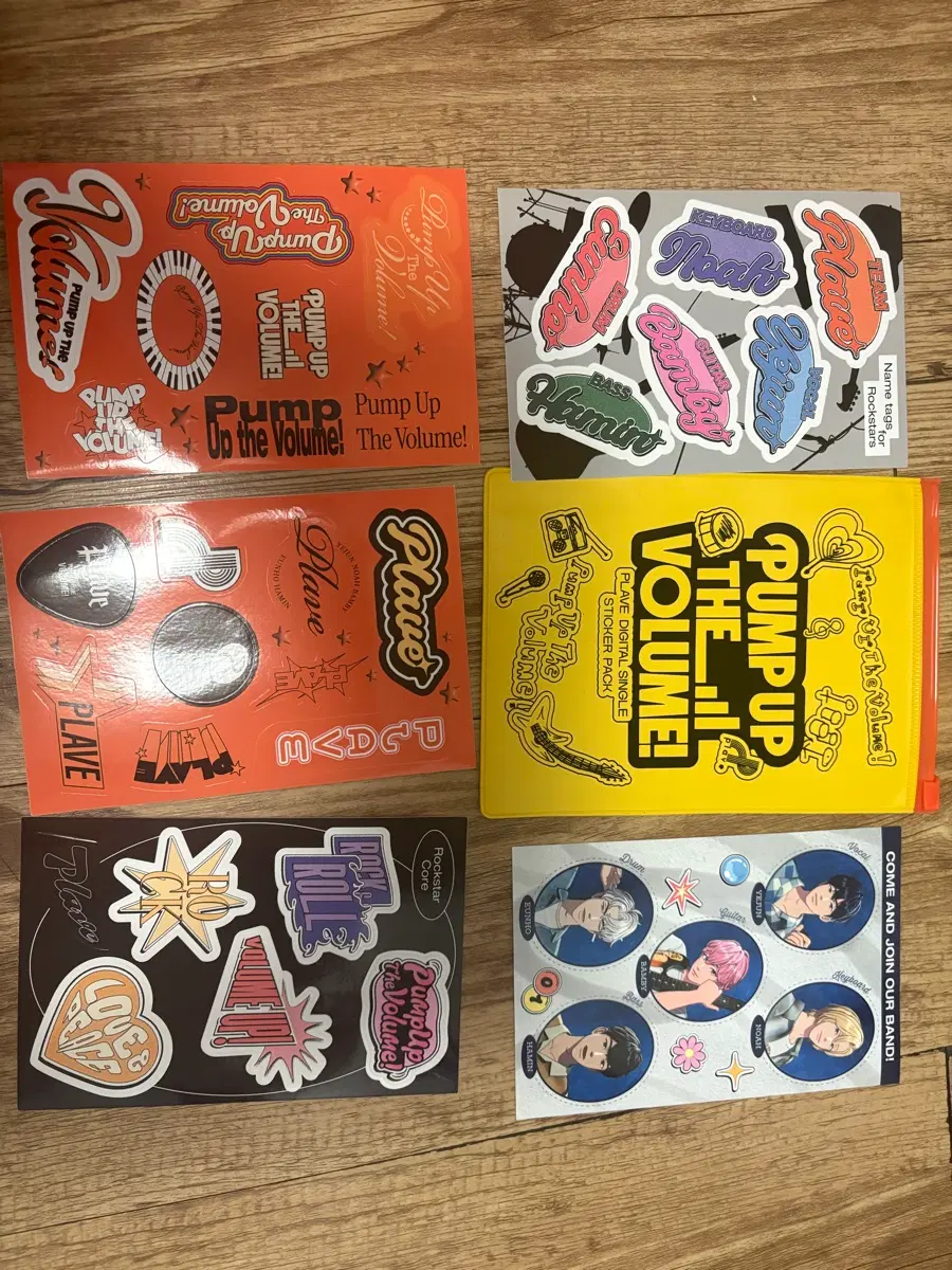 플레이브 plave 푸티비 스티커팩 putv sticker pack
