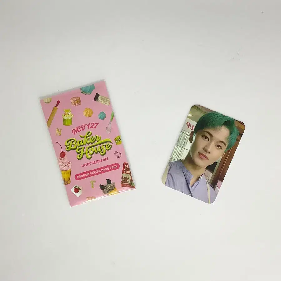 엔시티127 마크 베이커 하우스 레시피카드 포토카드 포카 NCT127 MARK BAKER HOUSE RECIPE PACK PHOTOCARD_2