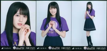 노기자카46 회장 한정판 브로마이드 오오코시 히나노 13thBD 라이브 T셔츠 컴프