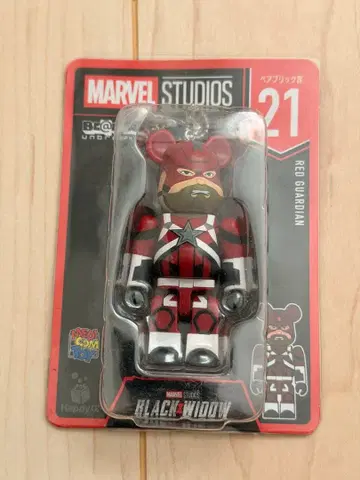 MARVEL 베어브릭 21 레드 가디언 미개봉
