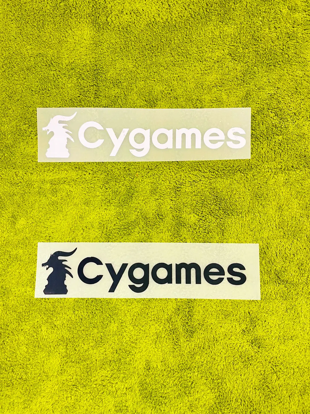 유벤투스 사이게임즈 후면 스폰서 유니폼 패치 Cygames 마킹