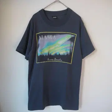 [ USA 제조/싱글 ] 80s 90s 스크린 스타즈 알래스카 T셔츠 S