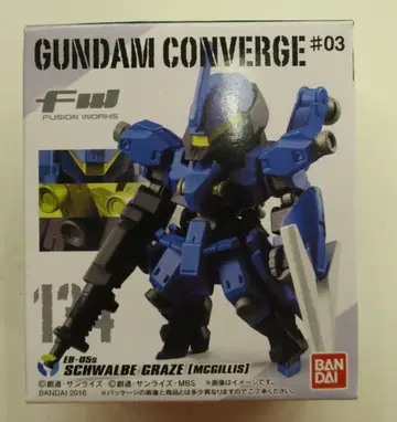 BANDAI FW GUNDAM CONVERGE #03 슈발베 레이즈 맥길리스기 134