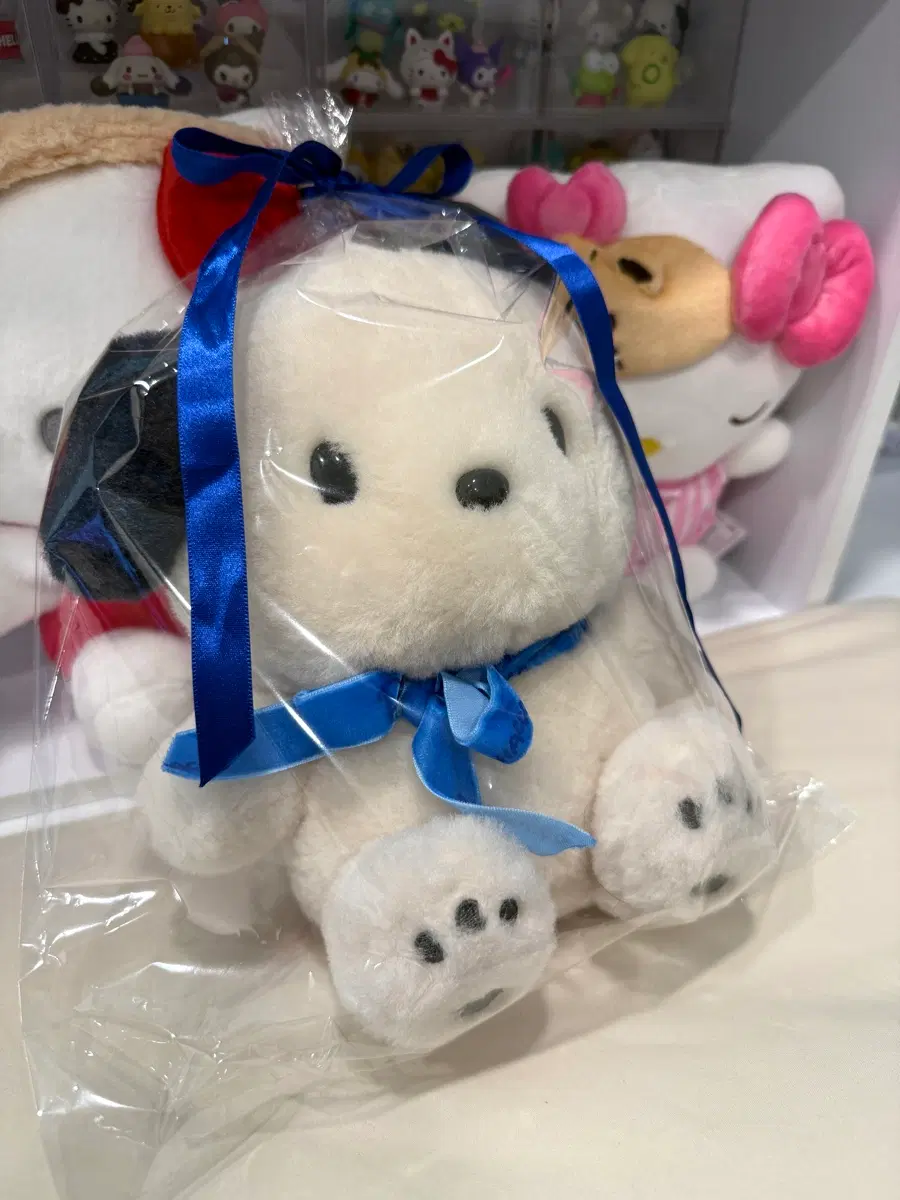블루리본 정품 산리오 포챠코 누룽지 인형