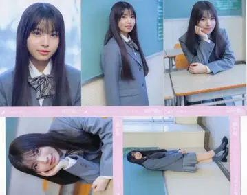 노기자카46 2025년 4월 브로마이드 모리타이라 레이신 타임 리미트 짝사랑 5장 세트