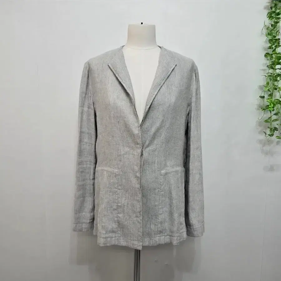 SJSJ 한섬 19'SS 여성 린넨 자켓