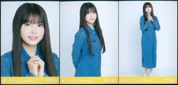노기자카46 회장 한정판 브로마이드 모리히라 레이신 2025년 5월 IV 데님 원피스 컴프