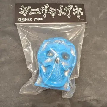 HEAD LOCK STUDIO Little Chop Design 시니가미 안경 스카이블루 성형/화이트 블랙 페인팅