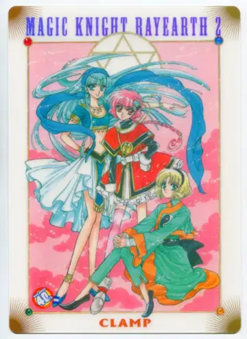 책받침 CLAMP 마법기사 레이어스 2 (원작 그림) 책받침