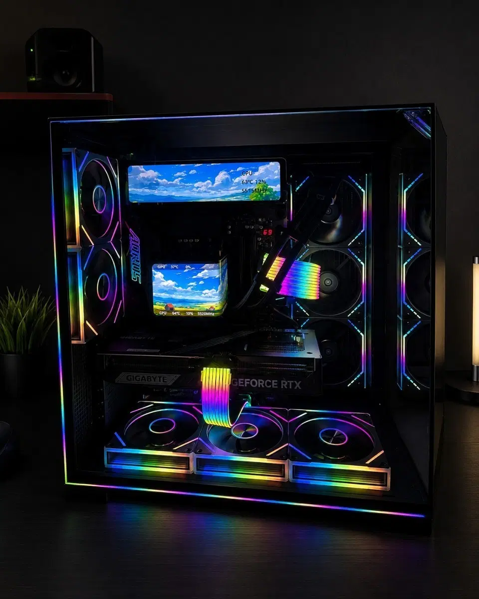 라이젠9 9950X3D X870E 64GB 2TB 5080 본체 급매