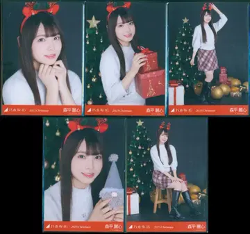 노기자카46 WebShop 한정판 모리히라 레이신 2025.Christmas 5장 세트