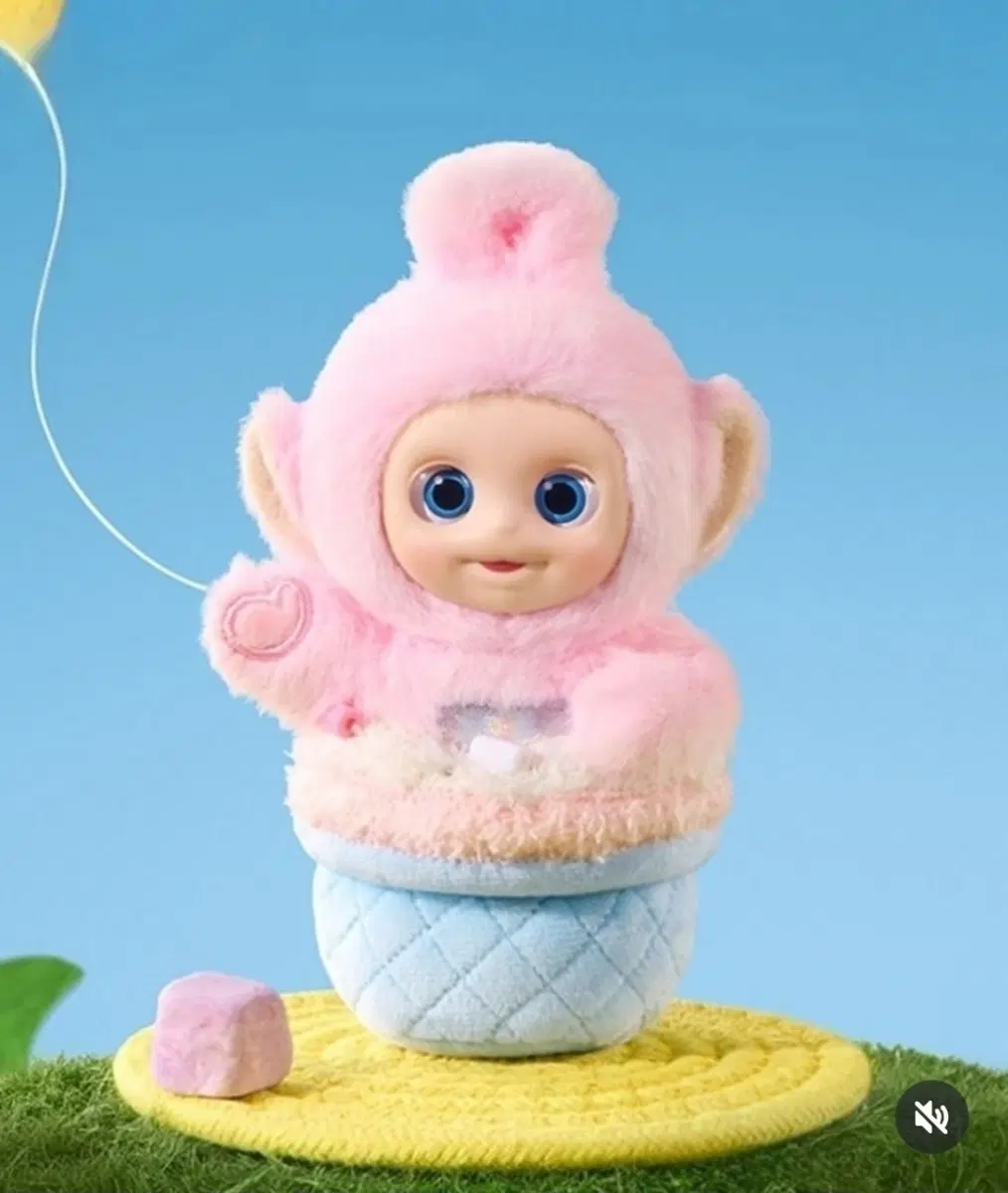 팝마트 텔레토비 애프터눈티 다이어리 인형키링