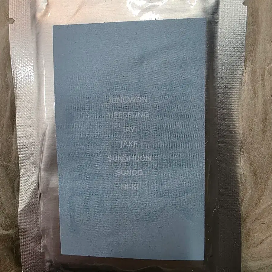 엔하이픈 포토카드 정원 희승 제이크 선우 성훈 니키