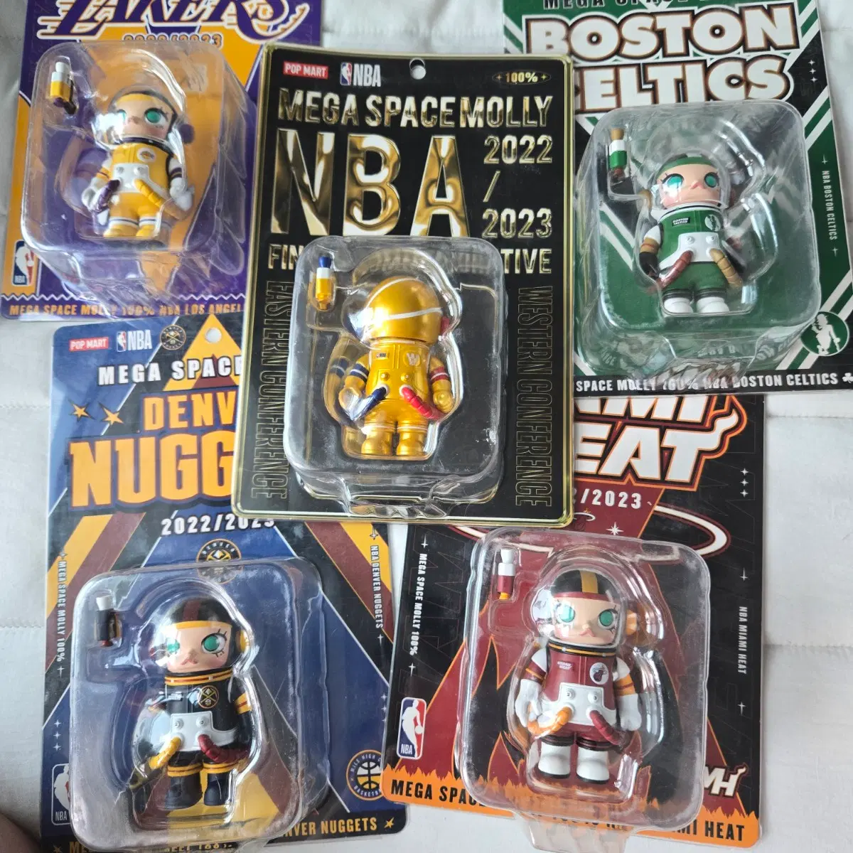 몰리 스페이스 NBA 미개봉 풀구성