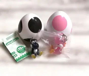 요시 메지루시 액세서리 검정 핑크