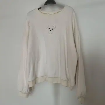 merry jenny 곰 보아 맨투맨 아이보리