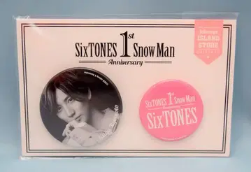 SixTONES 1st Anniversary 쿄모토 타이가 캔뱃지 세트
