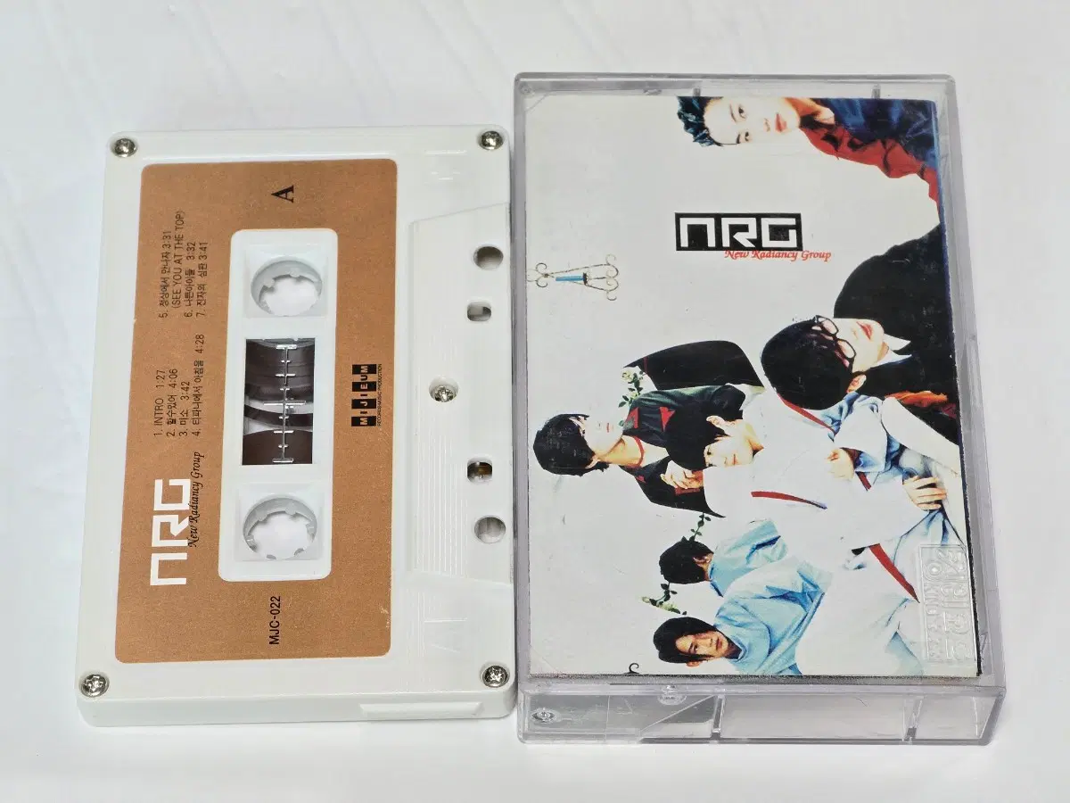 NRG(엔알지) 1집 New Radiancy Group 카세트테이프