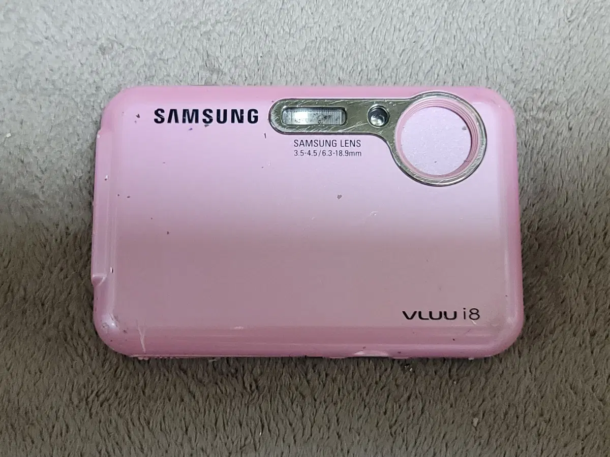 삼성 vluu i8 핑크 카메라 디지털 카메라 단품