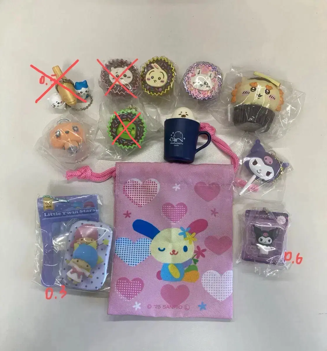 먼작귀 치이카와 다마고치 산리오 가챠 구매가 이하 처분