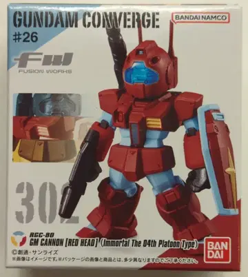 BANDAI FW GUNDAM CONVERGE #26 짐 캐논[레드 헤드](불사조 제4소대기 사양) 302