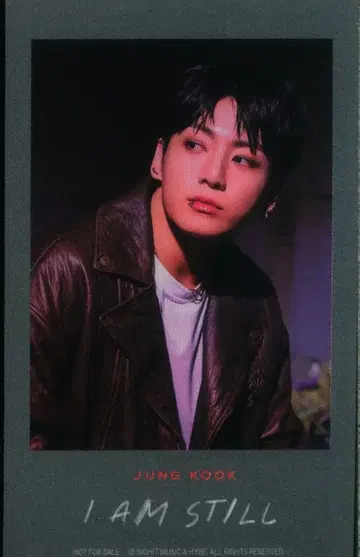 BTS 오리지널 팝콘 정국 아이 엠 스틸 폴라로이드