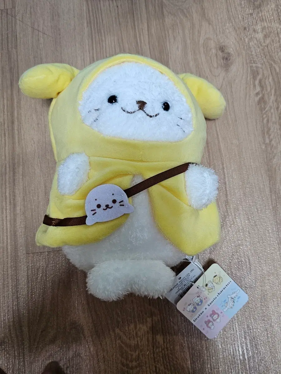 산리오 폼폼푸린 시로탄 인형 누이