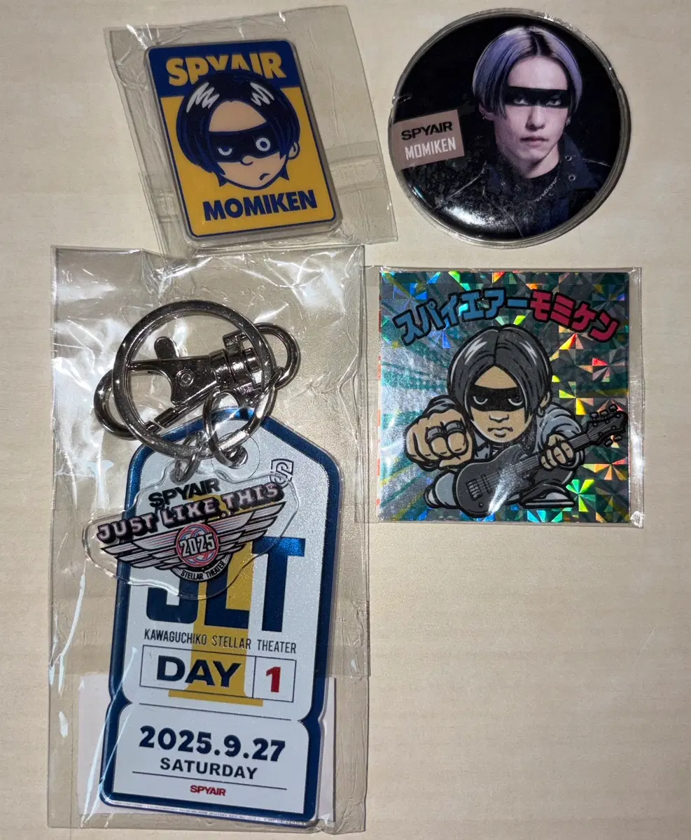 SPYAIR MOMIKEN 굿즈 세트