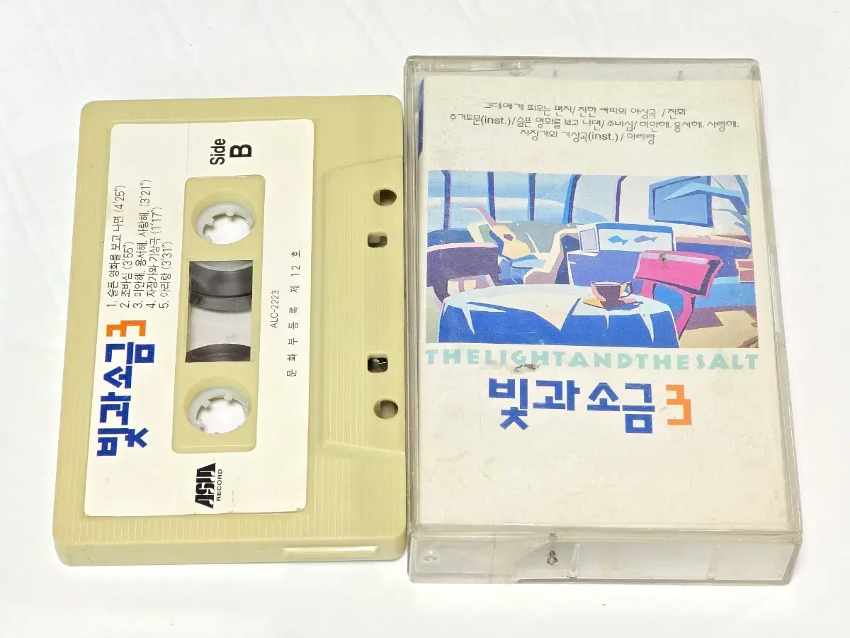 빛과소금 3집 카세트테이프 (아시아레코드)빛과소금 3집 카세트테이프