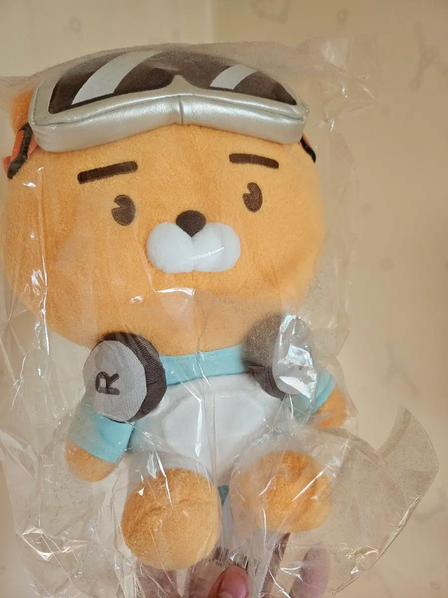 카카오프렌즈 라이언 멜론 인형