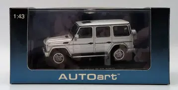 AUTOart 1/43 스케일 Mercedes Benz G55 AMG Silver 56116