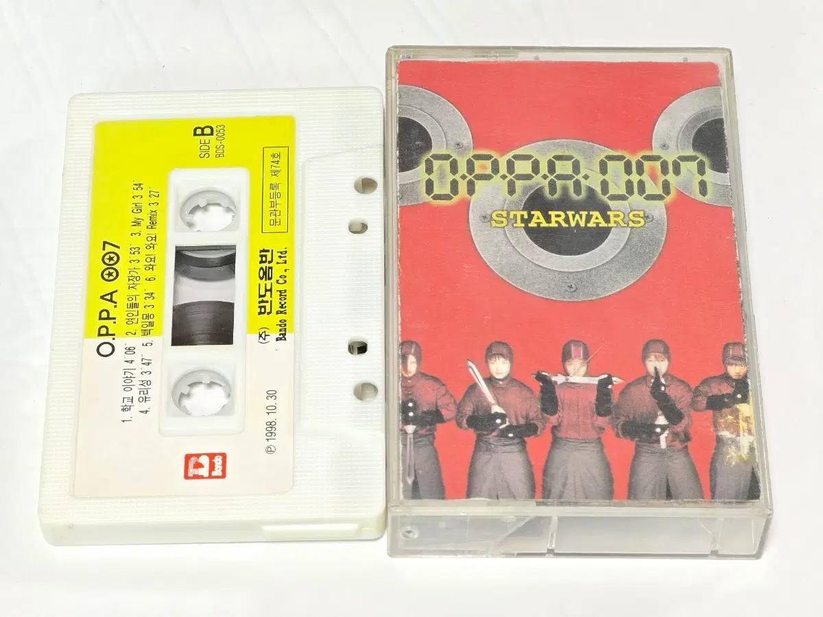 O.P.P.A 007 - 1.5집 STARWARS 카세트테이프