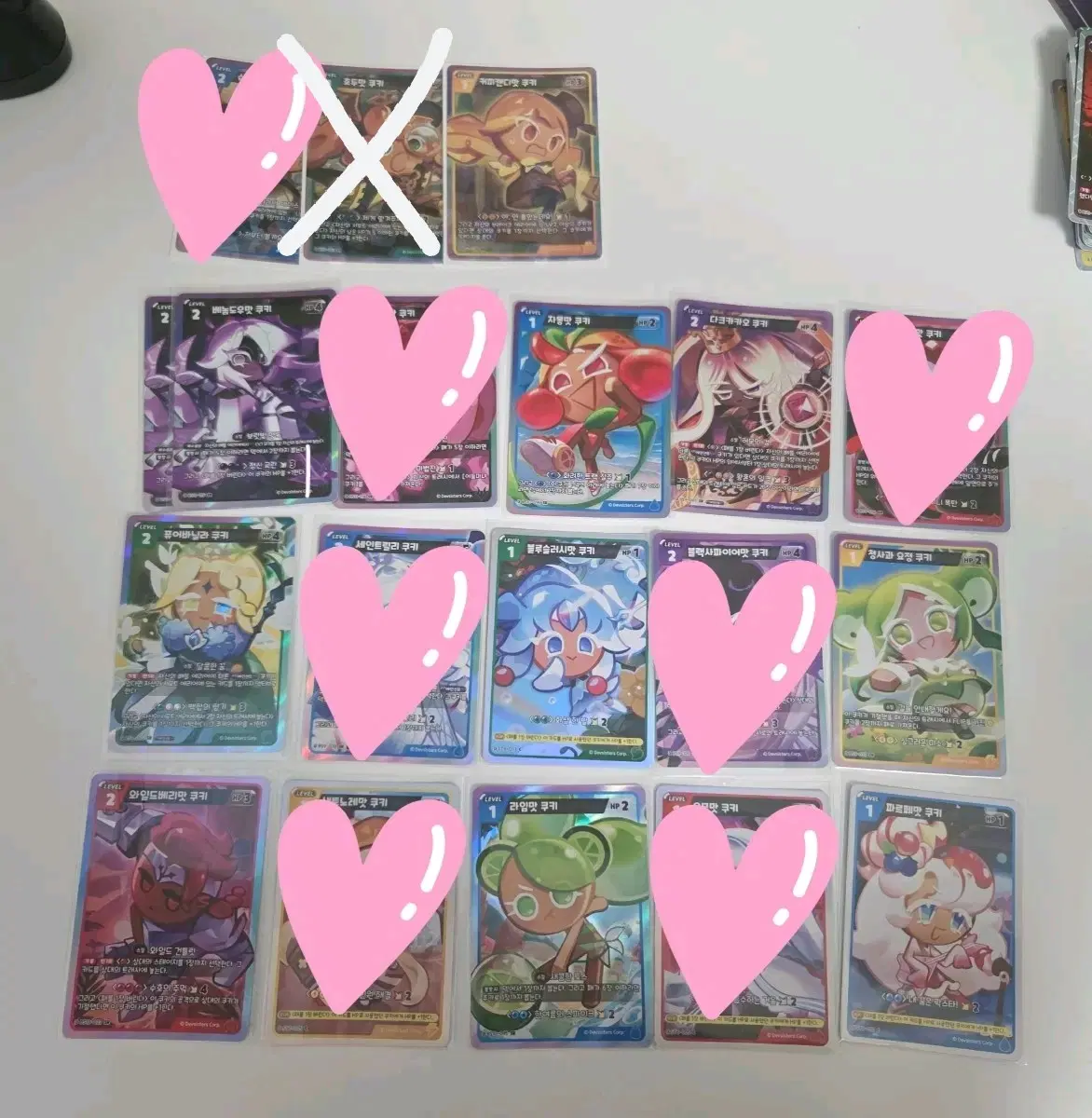 [대량 판매] 쿠키런 브레이버스 11탄 9탄 카드 (ssr,sec,ur,sr,r)