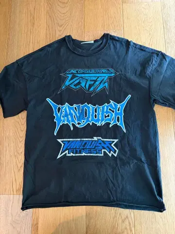 VANQUISH FITNESS 티셔츠 블랙 S