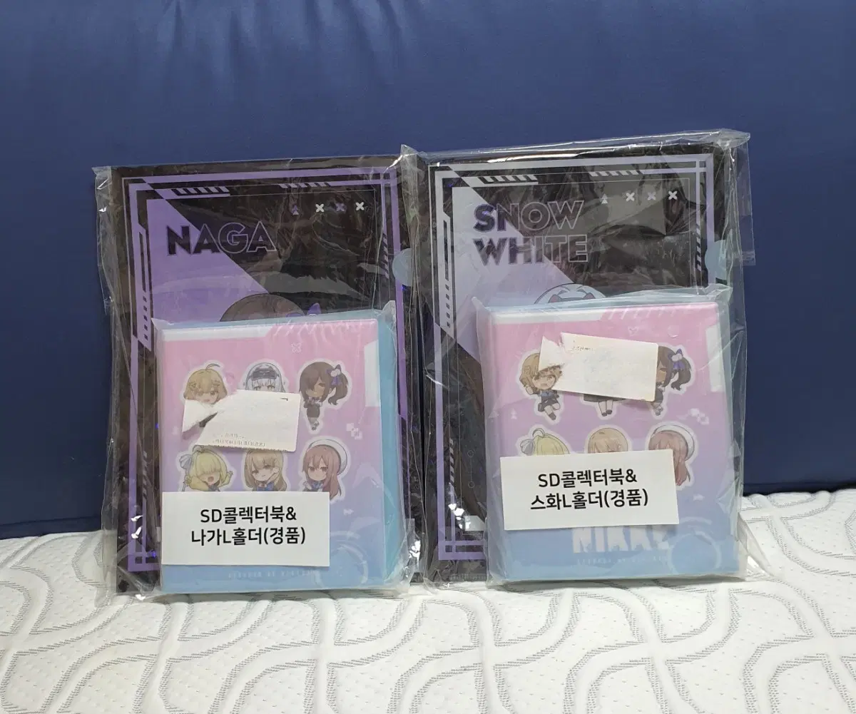 승리의 여신 니케 GS25 콜렉터북 & 나가L 홀더/스화L 홀더 2종