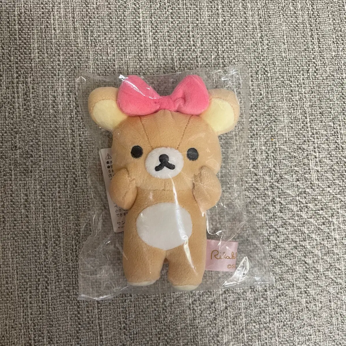 산엑스 리락쿠마 리본 마스코트
