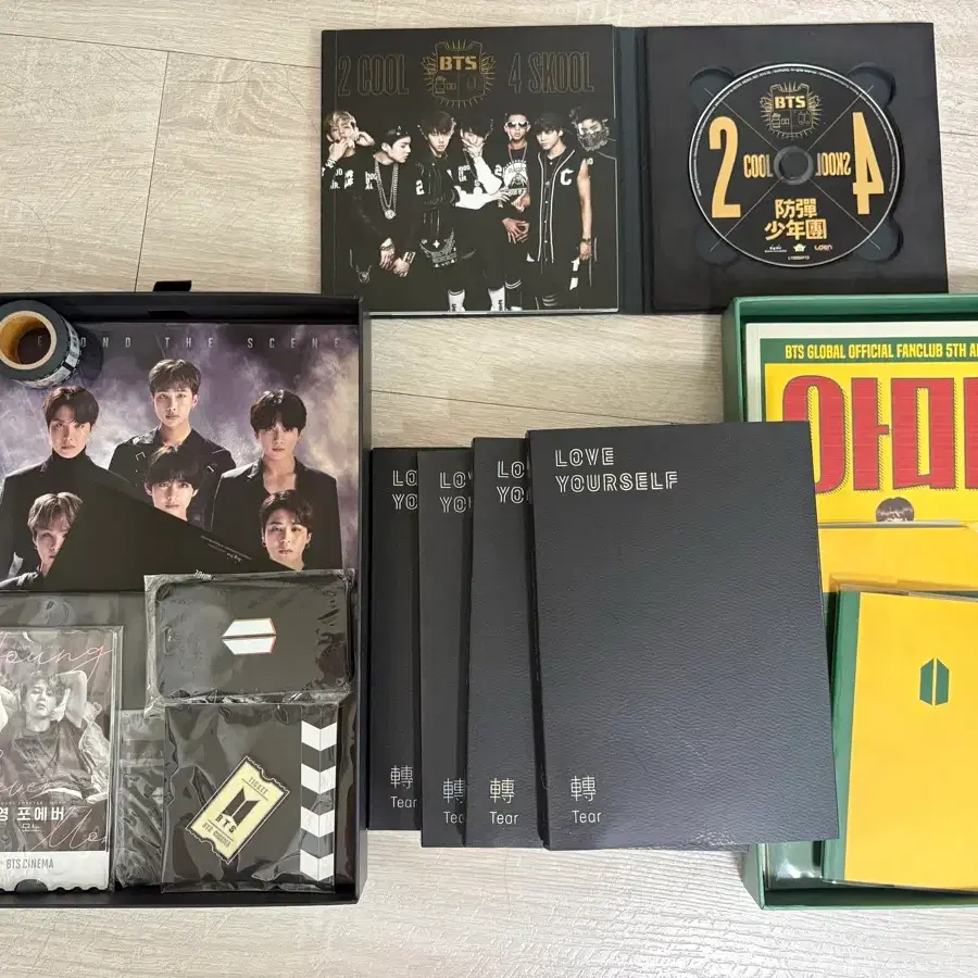 방탄소년단 BTS 앨범 굿즈 일괄 판매 (LOVE YOURSELF Tear / 2 COOL 4 SKOOL / ARMY.ZIP)