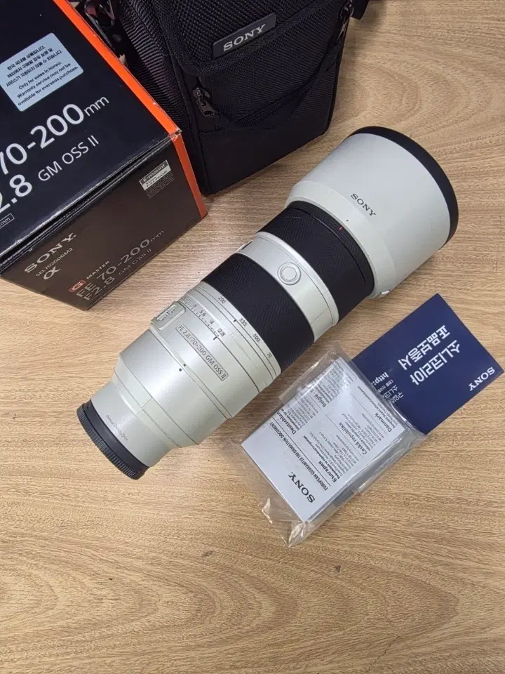 소니70-200gm2 금령2 상태좋은 풀박스판매해요 필터드립니다