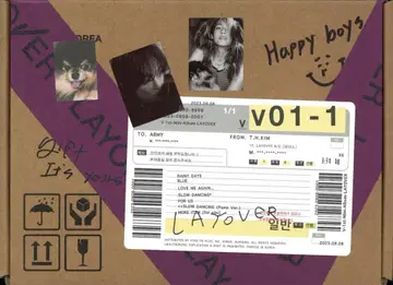 BTS PURPLE ver. V LAYOVER 보라색