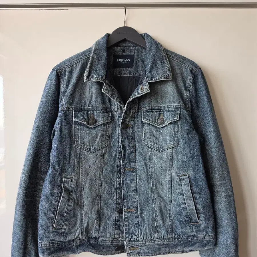 빈티지 FRJEANS 청자켓 데님 자켓