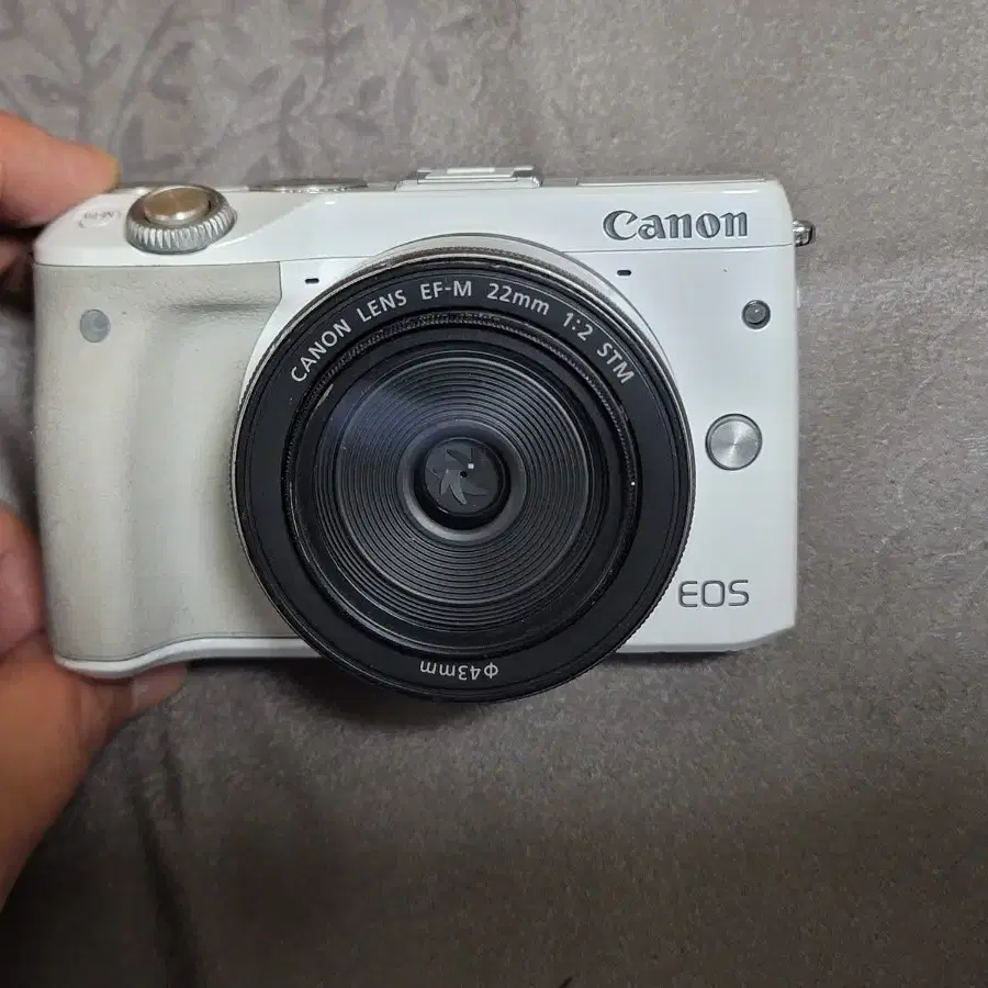 캐논 EOS M3 화이트 22mm 디지털 카메라 단품