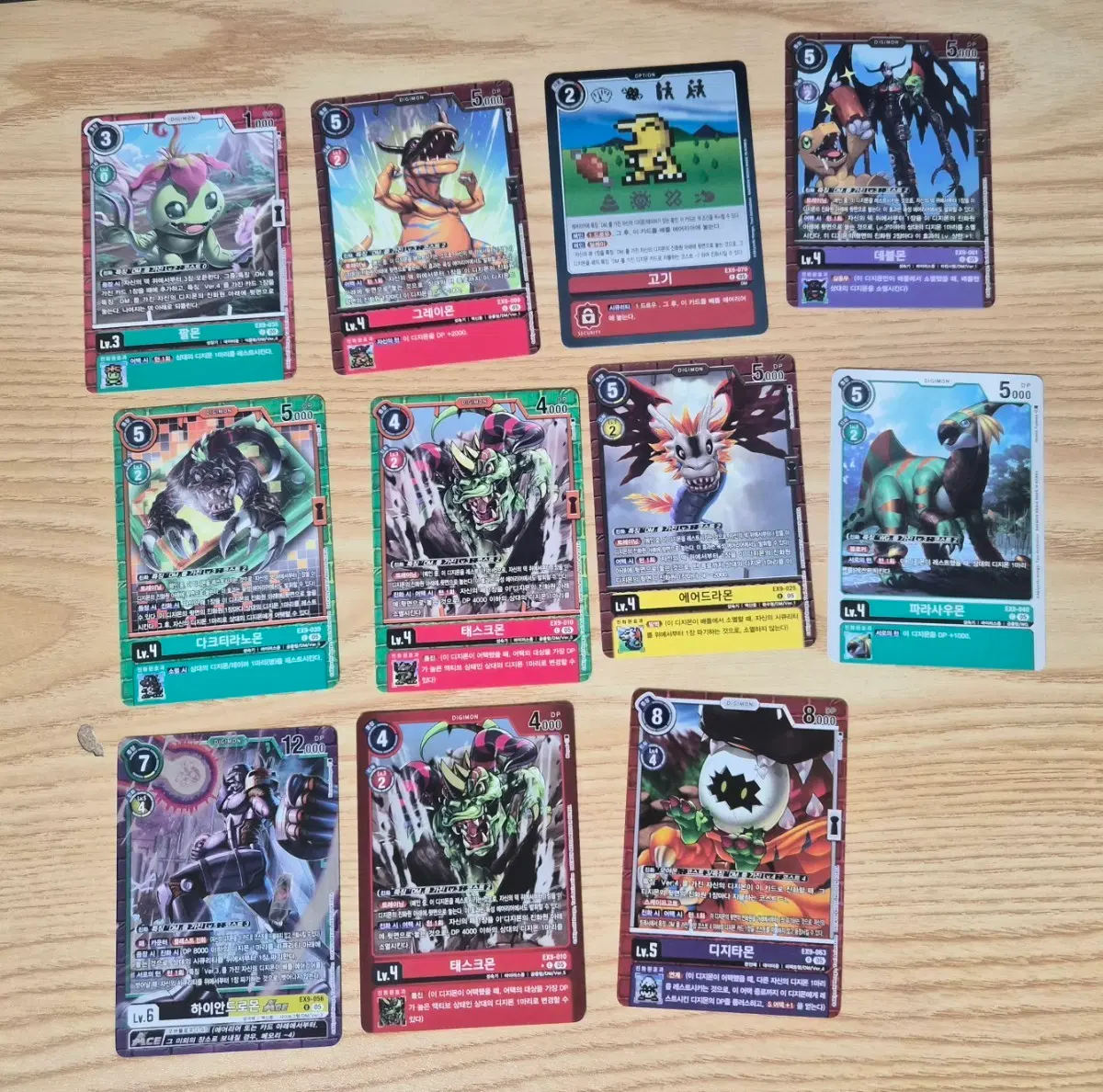 디지몬 TCG 카드 그레이몬 일괄 판매