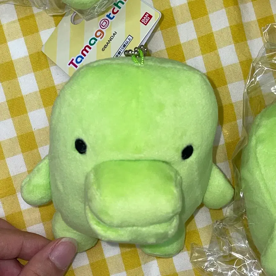 다마고치 주댕치 인형 키링 - 쿠치파치