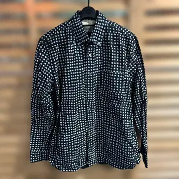 Tenderloin the stylist Japan 도트 무늬 긴팔 셔츠