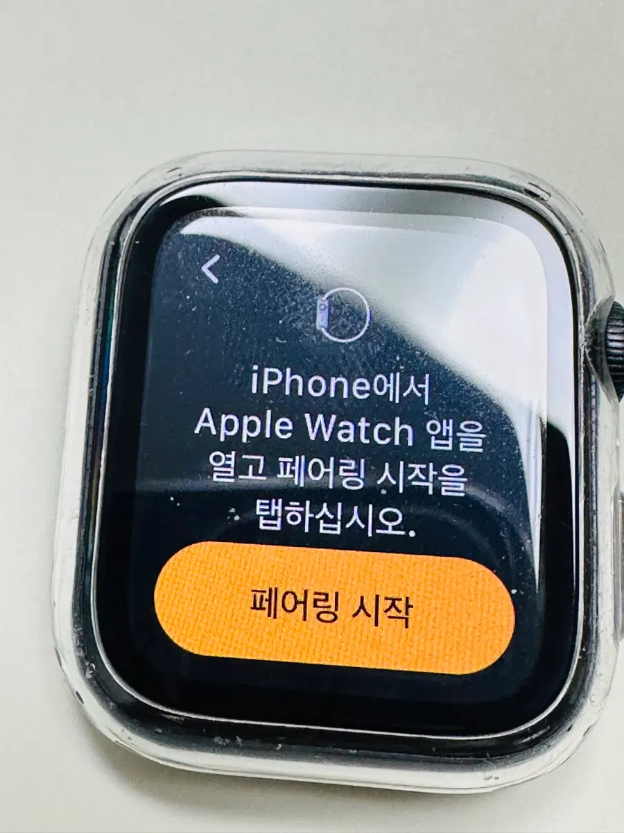 (팝니다)액정만 고장, 애플워치 SE1(1세대) 팝니다. 배터리 81% (40mm)