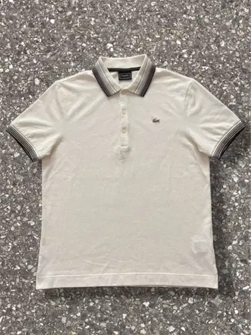 [ 새상품급! ] LACOSTE 라코스테 피케 셔츠 화이트 사이즈 3