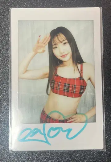 [미사용 새상품] 에렌카 친필 사인 폴라로이드 7